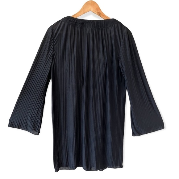 DIANE VON FURSTENBERG Pullover Swimsuit Cover Braided Tassle Gold Black Size P/S - Picture 3 of 7